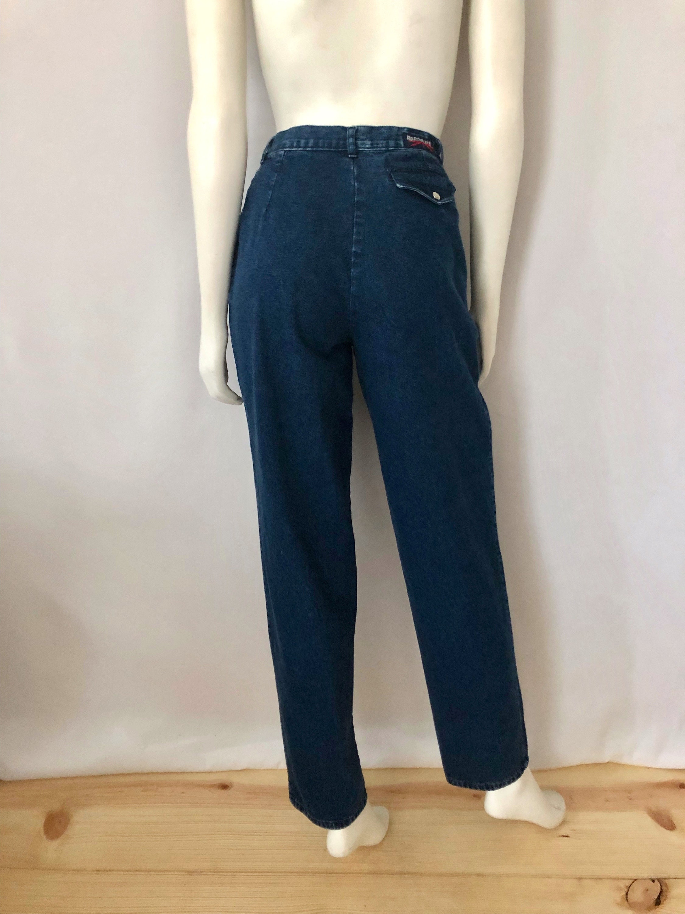 Vintage 80's Brittania Jeans, High Waisted, Tapered Leg