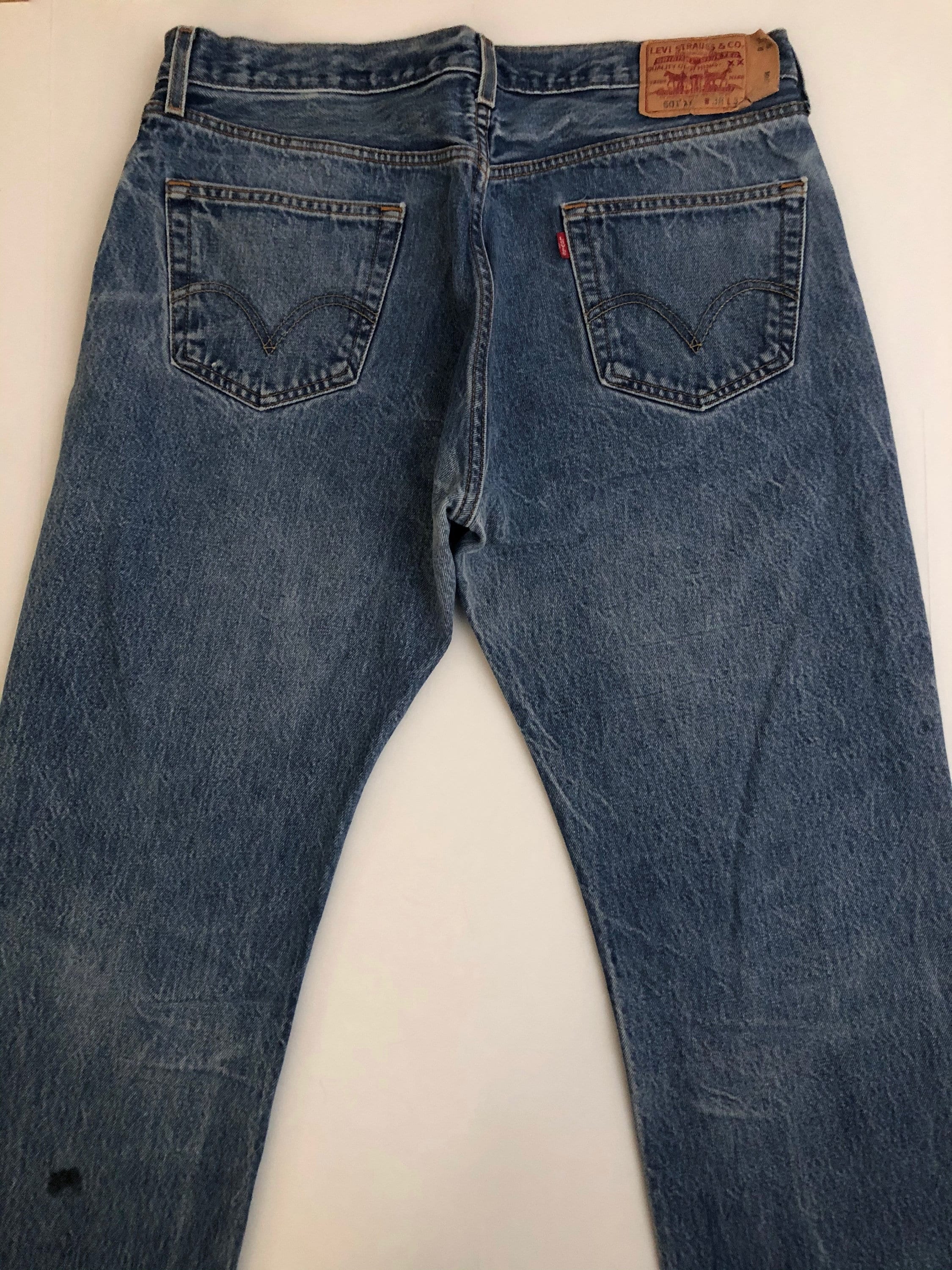 Vintage 90's Levi's 501XX Jeans, Red Tab, Denim (W36) - Etsy Vintage 90's Levi's 501XX Jeans, Red Tab, Denim (W36) - Etsy