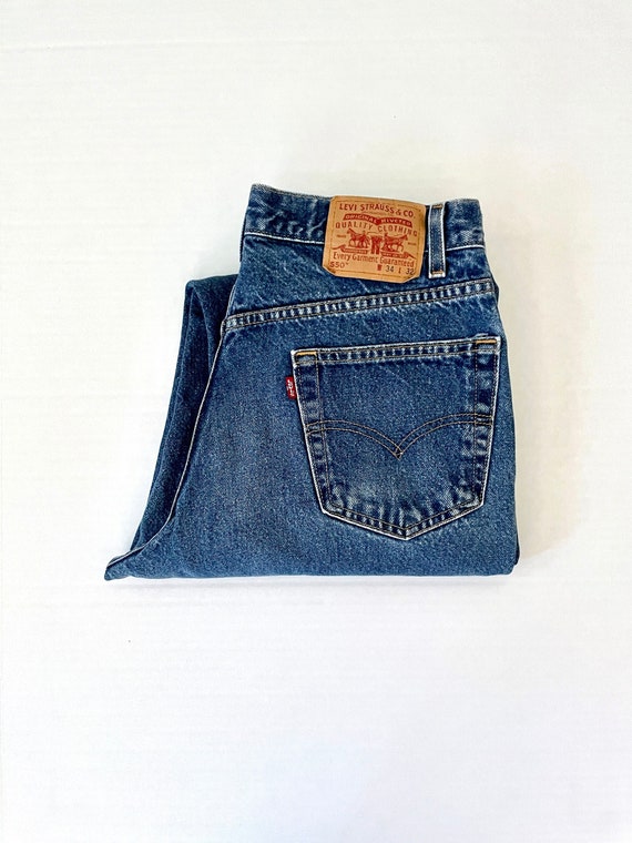 Vintage 00's Levi's 550, Jeans, Relaxed Fit, Denim