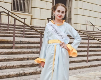 Child top suffragette costume