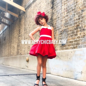 Little Orphan Costume, Red Dress, Girls Costume, Dress Toddler, red Pageant Dress
