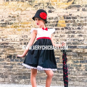 Mary Poppins Kids Costume Etsy