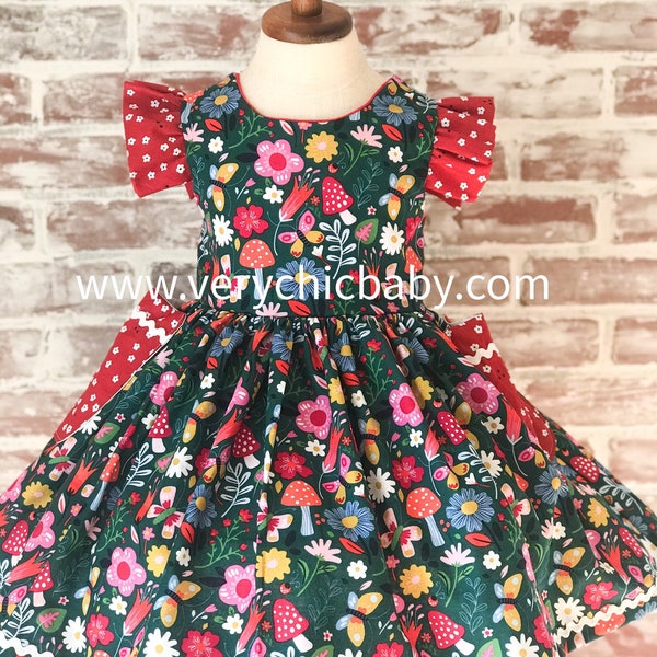 Woodland Dress Etsy