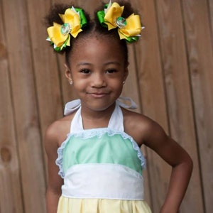 Tiana Dress, Tiana Princess Dress, Princess and the Frog Dress, Tiana costume, Tiana costume for girls, Tiana birthday dress