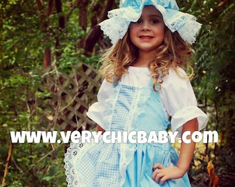 Little Bo Peep Costume, Little Bo Peep Outfit, Blue Little Bo Peep Inspired Costume