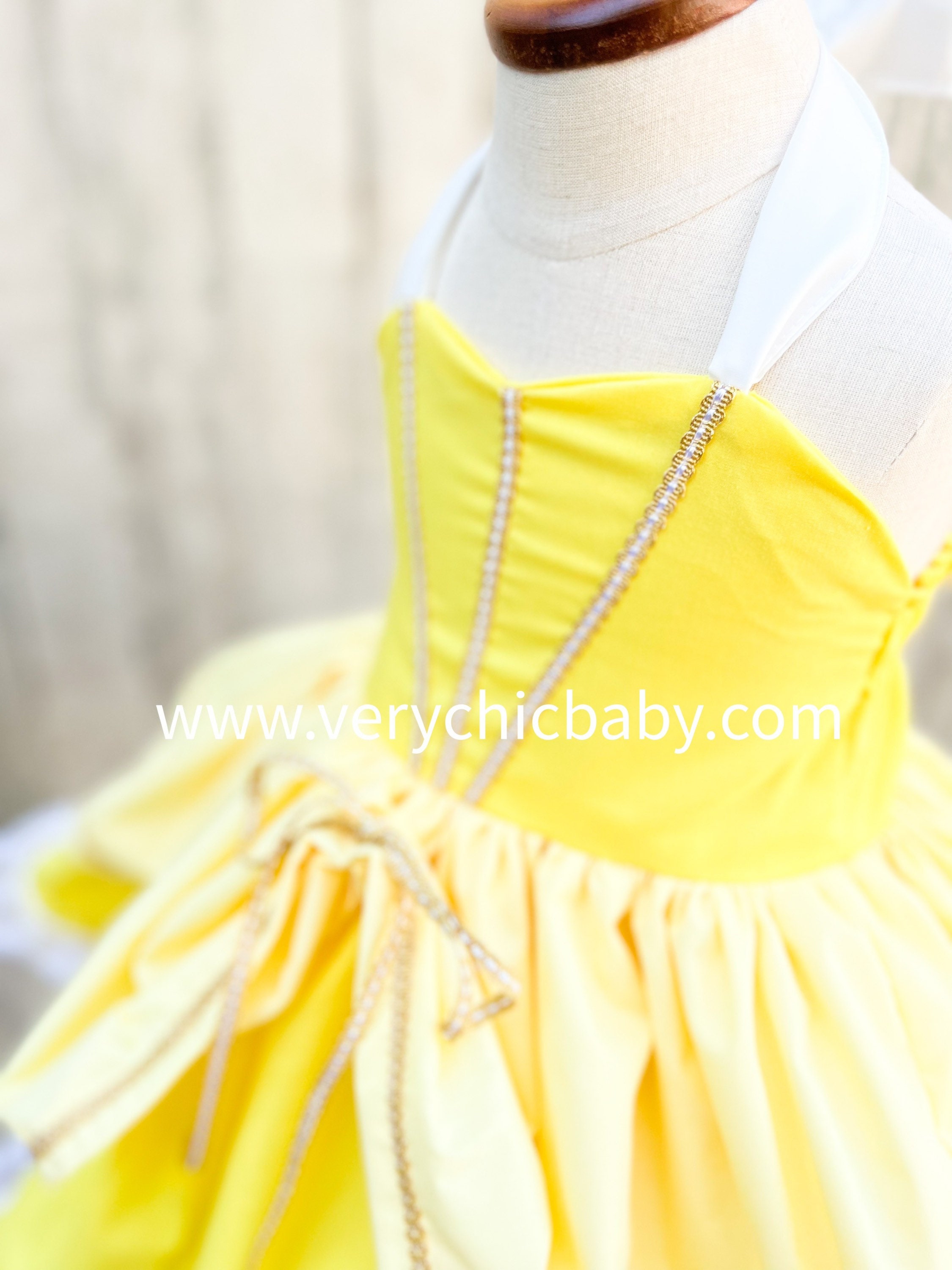 Princess Belle Costume Pattern