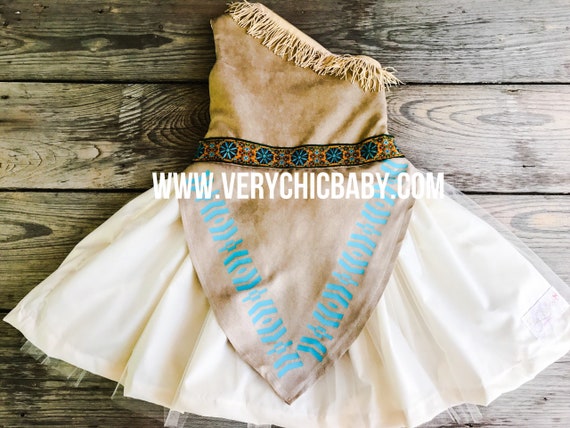 Deguisement Pocahontas Robe Pocahontas Tenue d anniversaire Pocahontas Deguisement Pocahontas pour fille Deguisement d Halloween Pocahontas Etsy Canada
