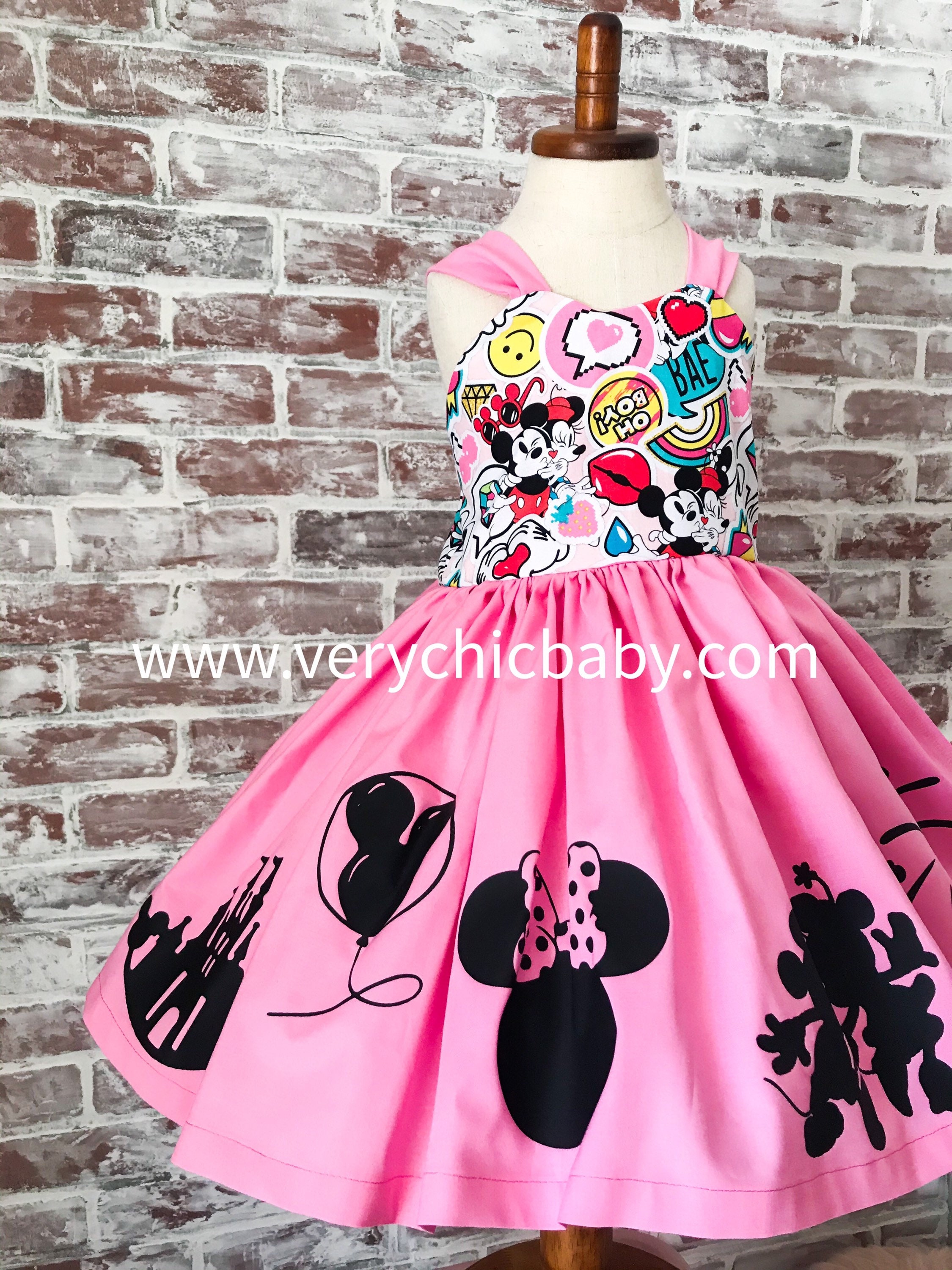 litteken stereo barsten Minnie Mouse Dress Pink Minnie Dress Minnie Mouse Birthday - Etsy