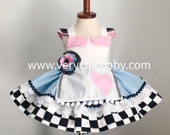 alice in wonderland birthday dress Girl's Alice In Wonderland dress, birthday party 4T US numeric