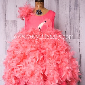 Flamingo Costume, Flamingo Dress, Flamingo Birthday Outfit, Pageant Dress, Flamingo Costume