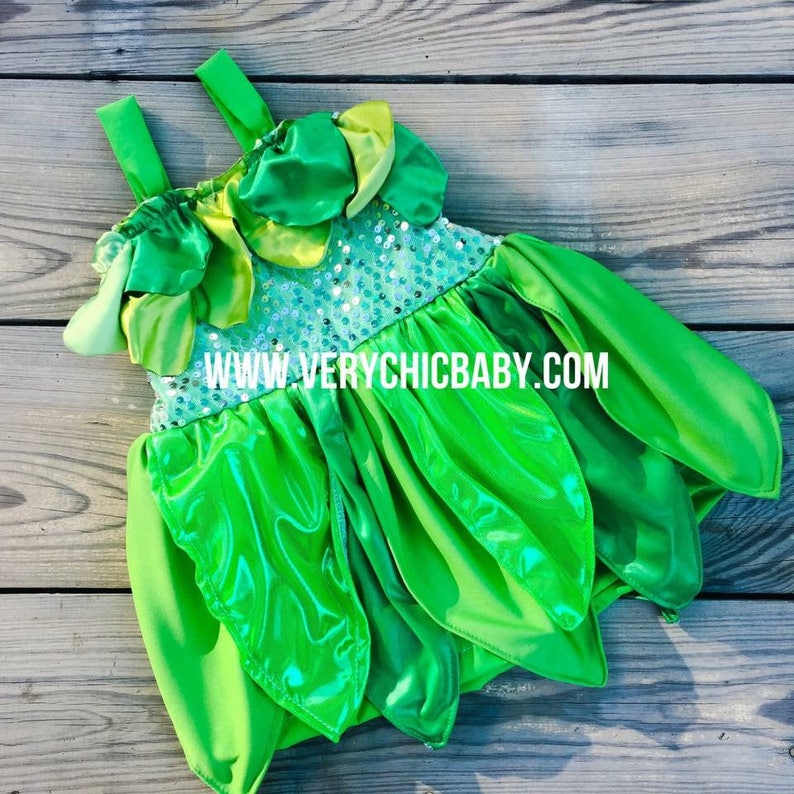 Tinkerbell Costume, Tinkerbell Dress, Tinkerbell Fairy Costume, Tinkerbell Halloween Costume Twirly Boutique Party Pageant peter pan image 2
