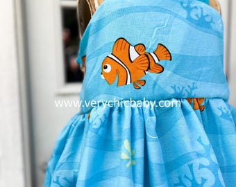 Finding Nemo Dress, Nemo Birthday Dress, Finding Dory Birthday Dress, Dory  Dress - Etsy