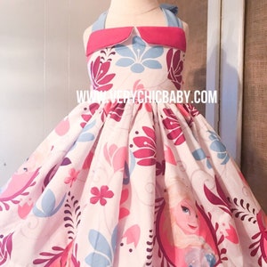 Frozen Dress, Elsa Dress, Frozen on Ice Dress, Frozen Party Dress, Frozen Birthday Dress, Elsa Birthday Dress