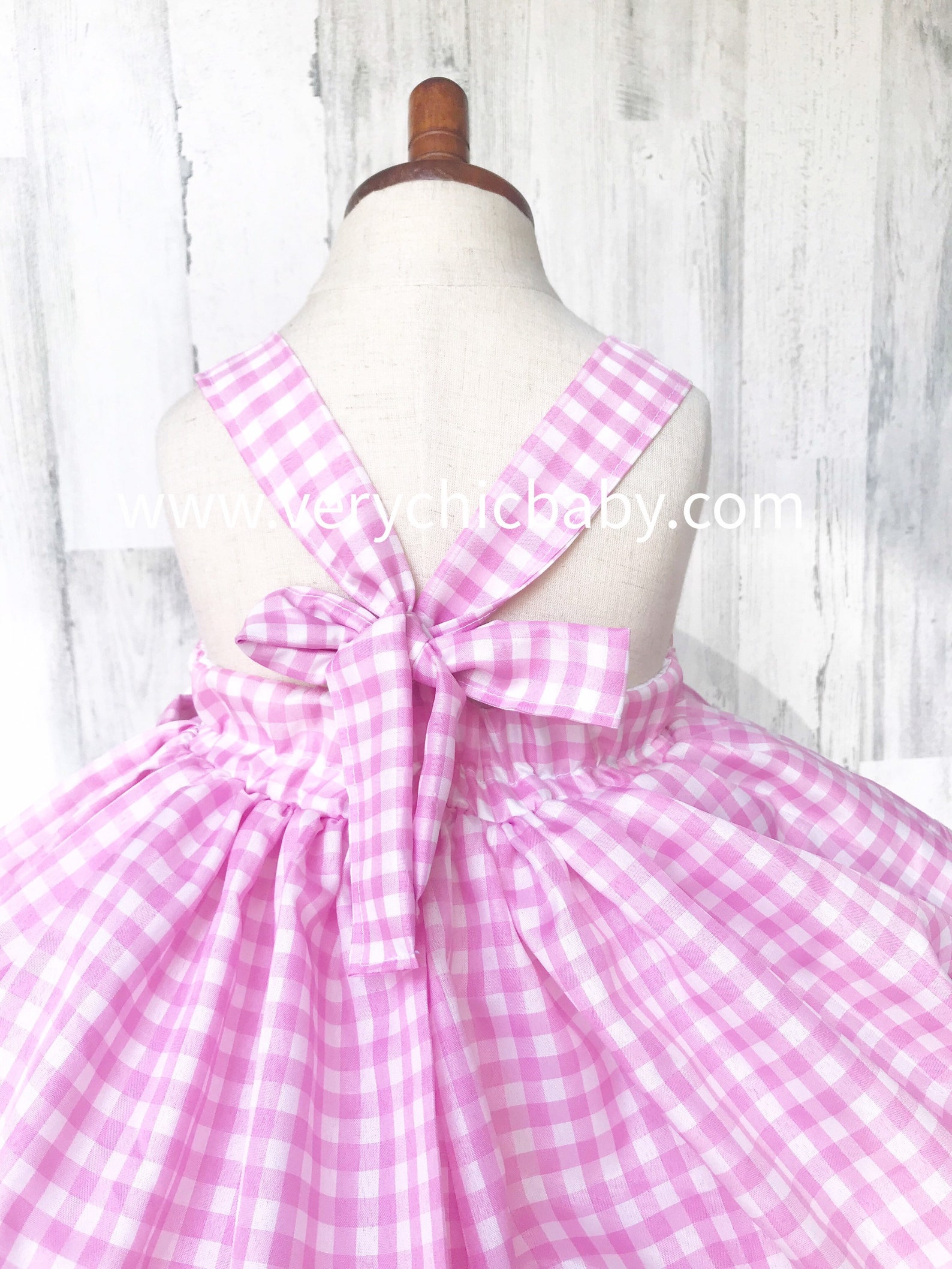 Pink Gingham Garden Gown main image 0