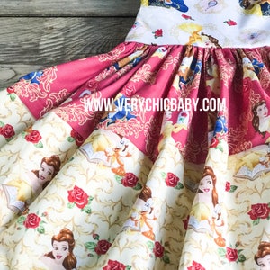 Belle dress, beauty and the beast, belle costume, handmade belle dress, princess dress, belle birthday dress