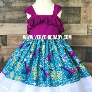 Frozen Dress, Girls Frozen Dress, Frozen Birthday Dress, Frozen Dress Baby