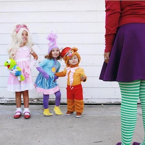 Miss Piggy Dress, Muppet Babies Dress, Piggy Costume, Miss Piggy Costume, Muppet Babies