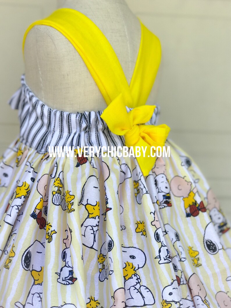 Peanuts Dress Snoopy Dress Charlie Brown Dress Etsy