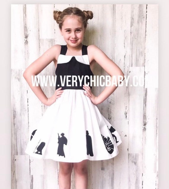 Baby frock store star wars