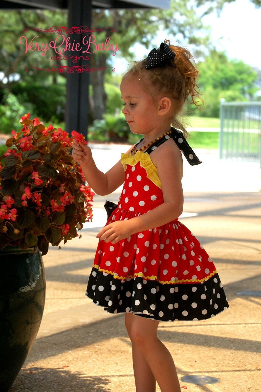 Vestido minnie mouse - Etsy España Vestido minnie mouse - Etsy España