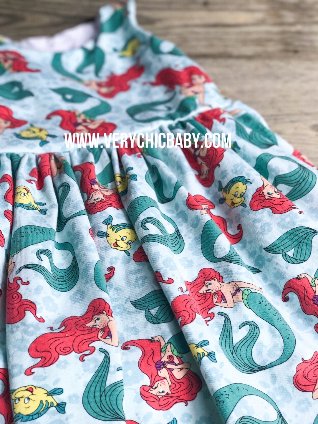 Little Mermaid Dress, Little Mermaid Birthday Dress, Mermaid Dress ...
