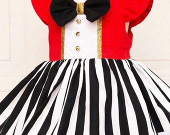 Ringmaster Showman Dress, Ringmaster Dress, Zirkuskleid
