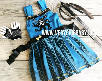 Disney Descendants 2 Uma Costume Dress Set - Walmart.com