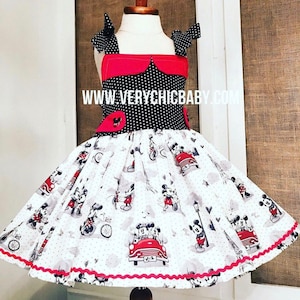 Minnie Mouse Dress, Minnie Costume, Minnie Mouse Girls Dress