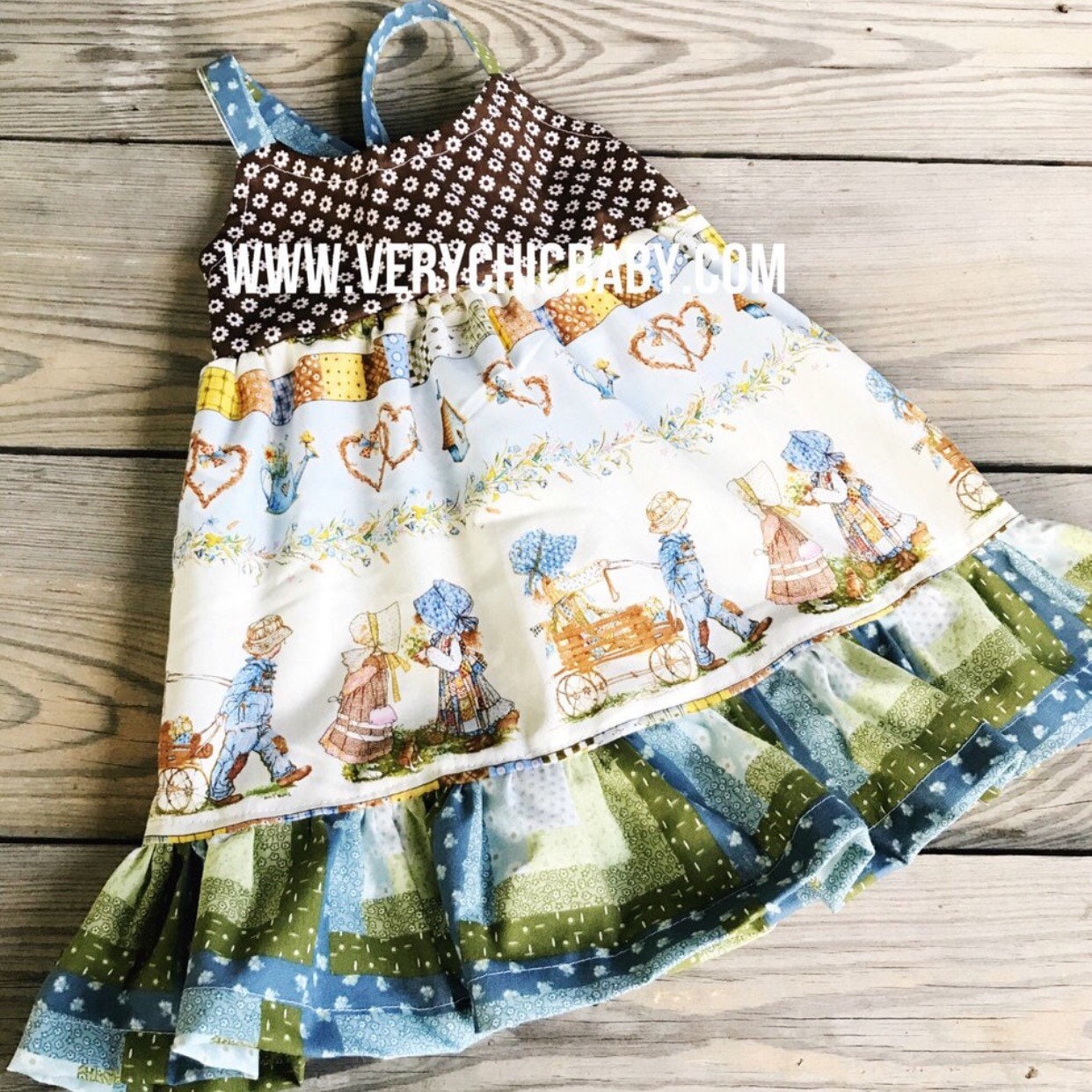Holly Hobbie Dress Holly Hobbie Dress Girls Holly Hobbie | Etsy Italia