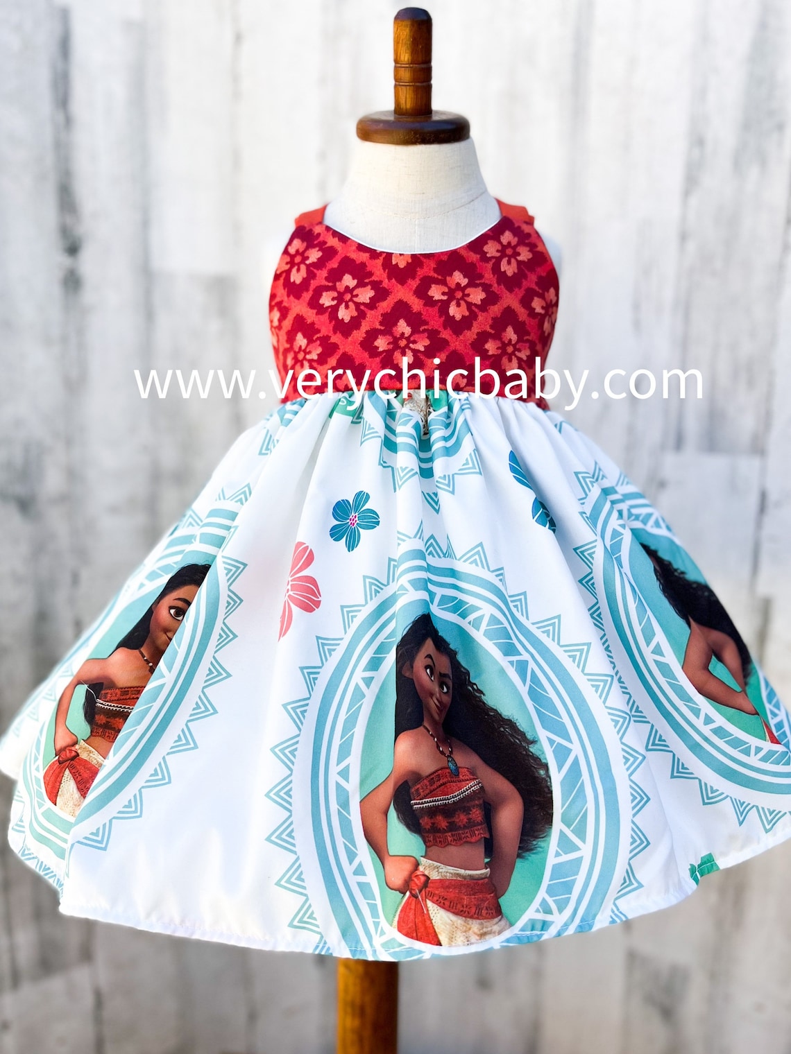 Moana Dress Moana Birthday Dress - Etsy