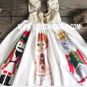 Christmas Dress, Nutcracker Dress, Girls Christmas Dress