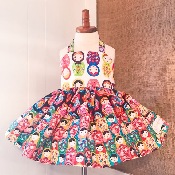 Matryoshka dress on sale