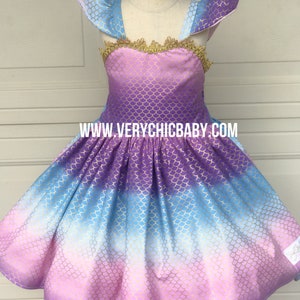 Ariel Dress, Little Mermaid Dress