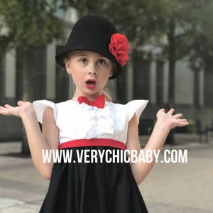 Mary Poppins Costume, Mary Poppins Girls Costume