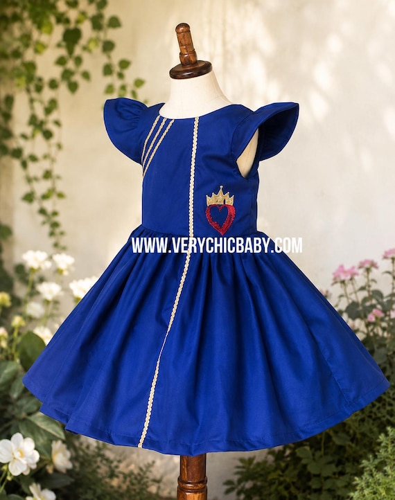 evie's blue dress from descendants Evie Inspired for Girls, Inspired Boutique Dress, Royal Twirl Dress, Birthday Outfit, Halloween Costume Choir Dresses | Concert dressing table mirror design Tutu dress These Evie costumes look Style Code:WMN4121-01