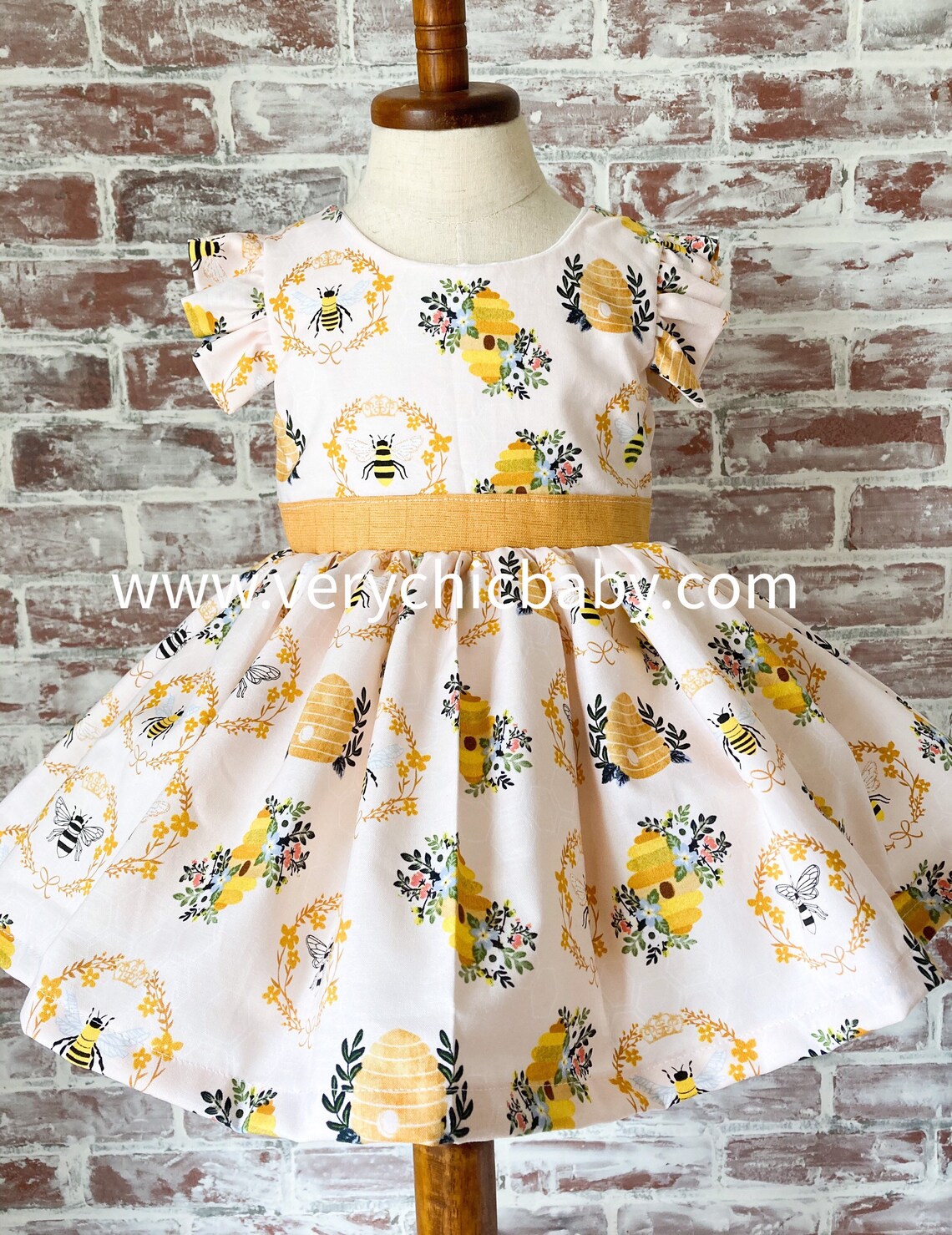 Honey Bee Hive Midi Dress main image 1