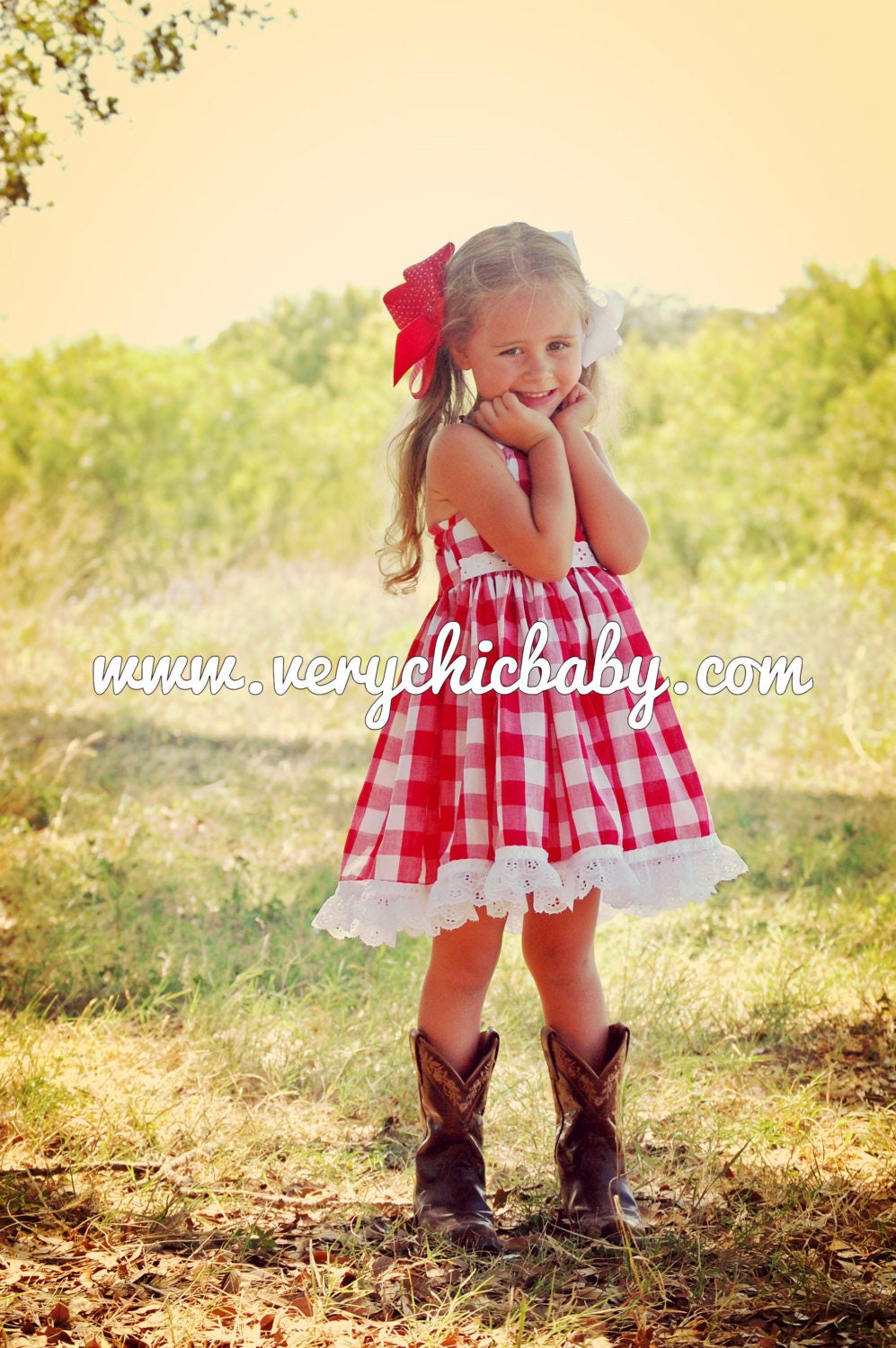 Little girl store gingham dresses