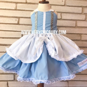Cinderella Dress, Cinderella Birthday Dress, Girls Cinderella Dress, Classic Cinderella Dress