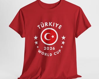 Turkiye 2026 T-Shirt | Türkische Flagge Fußball Trikot