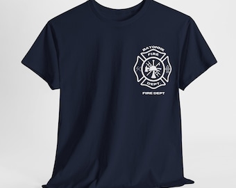 Brandweer-T-shirt op maat: cadeau brandweerman