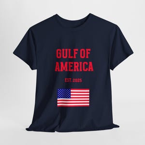 Maglietta Golfo d&#39;America, Maglietta Golfo del Messico, Maglietta USA, Trump Golfo d&#39;America, Rendiamo di nuovo grande l&#39;America, MAGA, 2025, Maglietta Comfort Colors