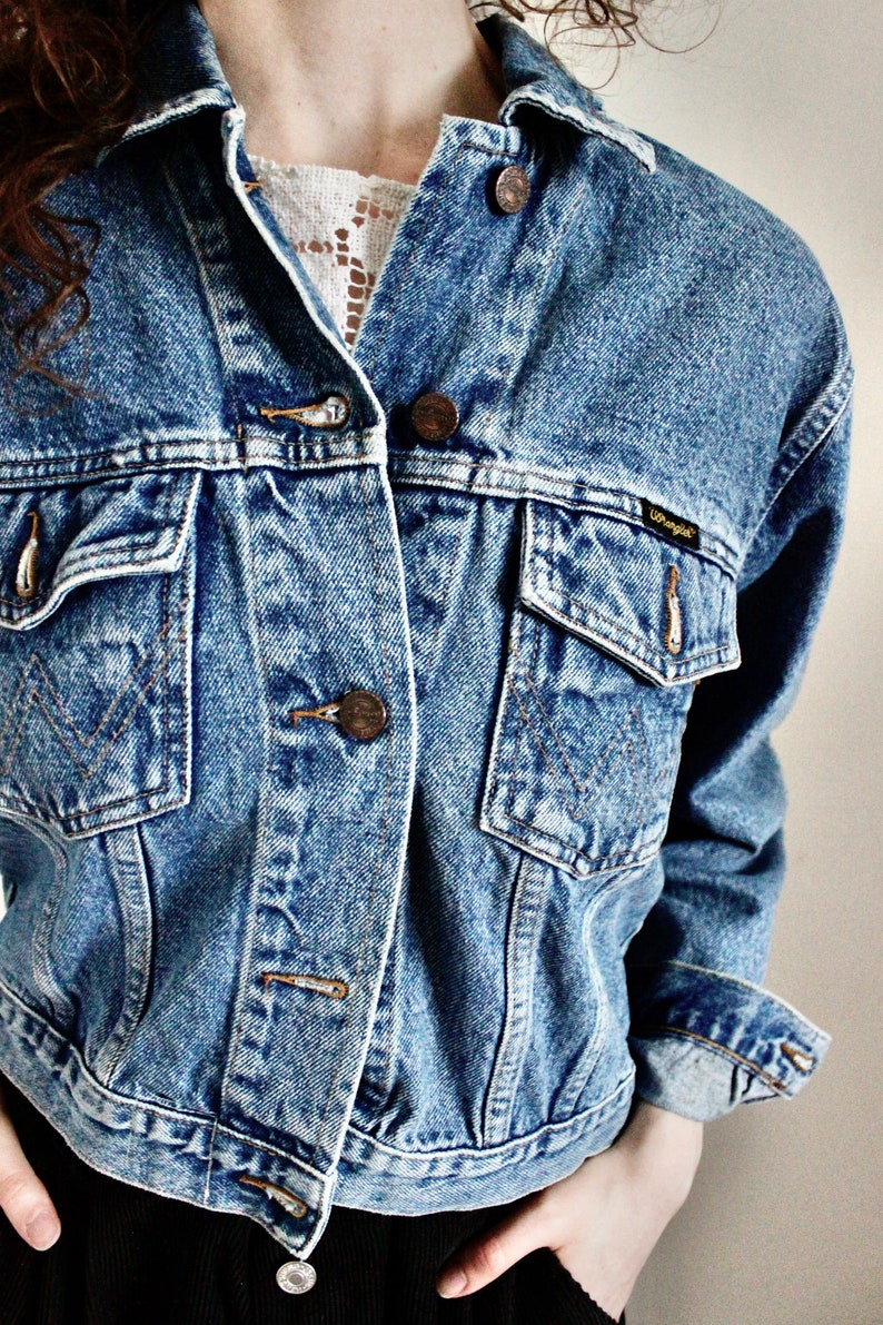 Vintage denim jacket vintage tribal jacket embroidered boho Indian love heart jacket Tribal jacket