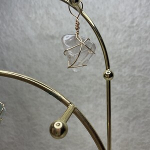 Clear Quartz Crystal Pendant