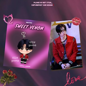ENHYPEN Sweet Venom Schlüsselanhänger / Kpop Acryl Schlüsselanhänger / Keyring Kpop
