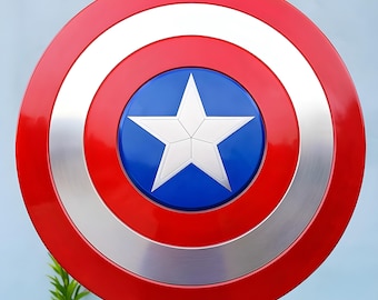 メタル製キャプテン・アメリカの盾：アベンジャーズ映画小道具レプリカ