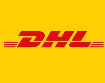 DHL Shipping Label Sticker Pack (Logo)