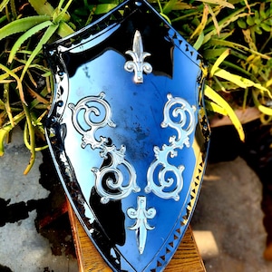 Knight Viking Shield: Medieval LARP Cosplay, Stainless Steel