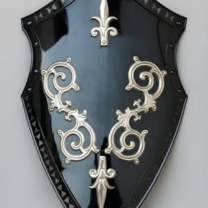 Knight Viking Shield: Medieval LARP Cosplay, Stainless Steel