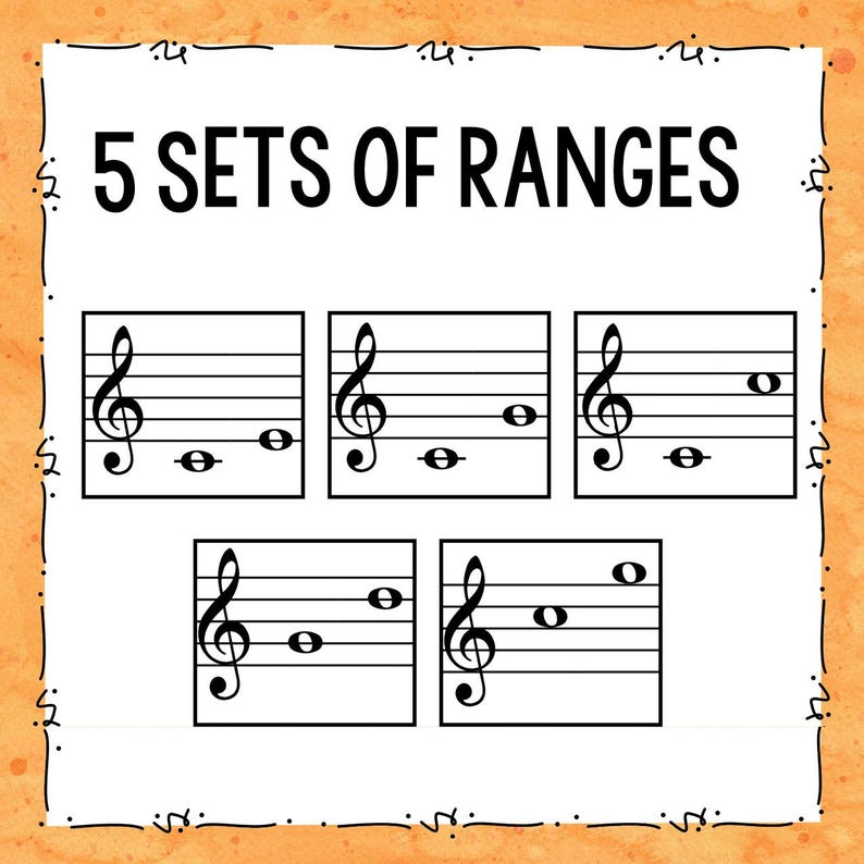 Notation Matching| Treble Clef | Beginning Music Students | Piano ...