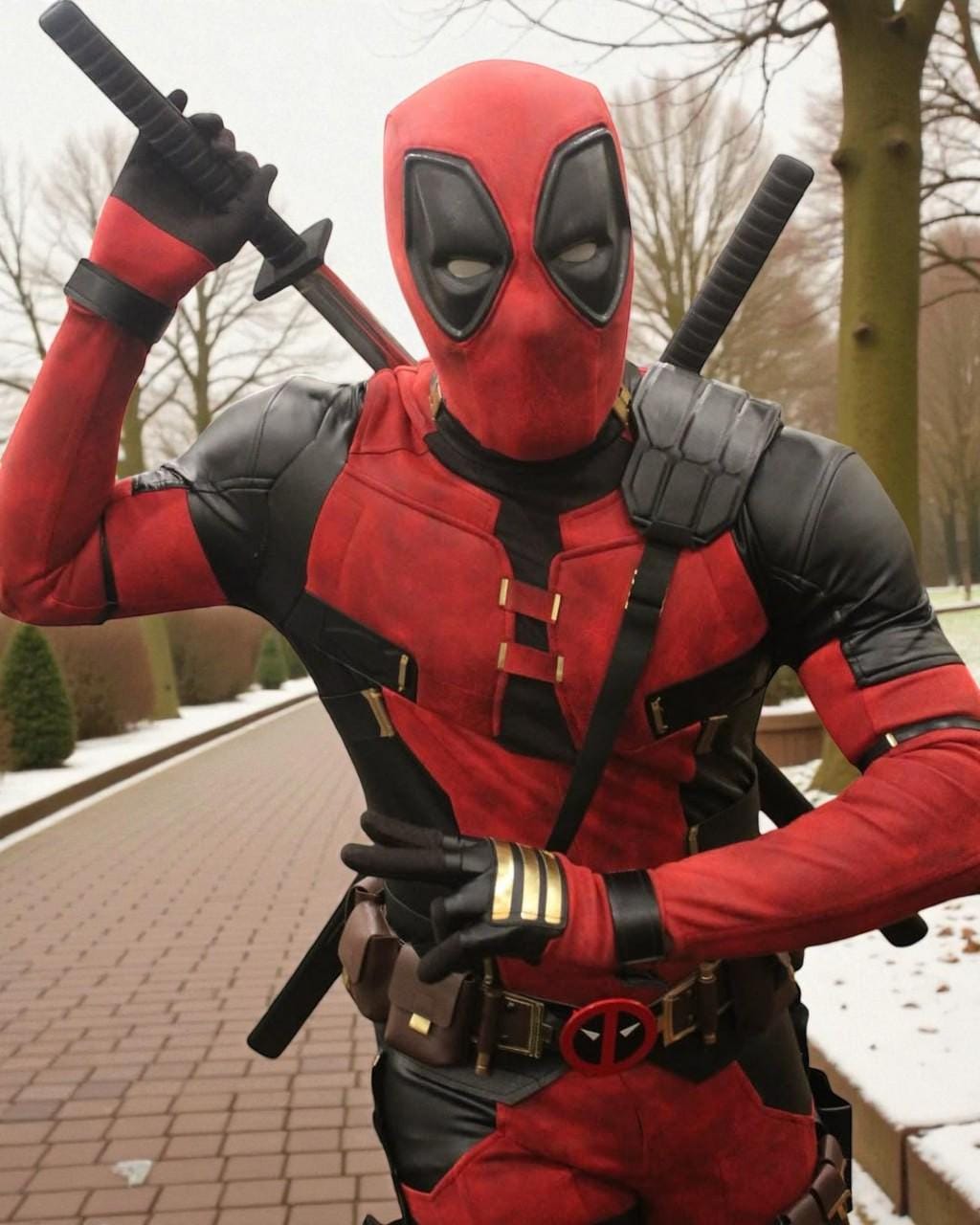 Movie Accurate Deadpool Suit